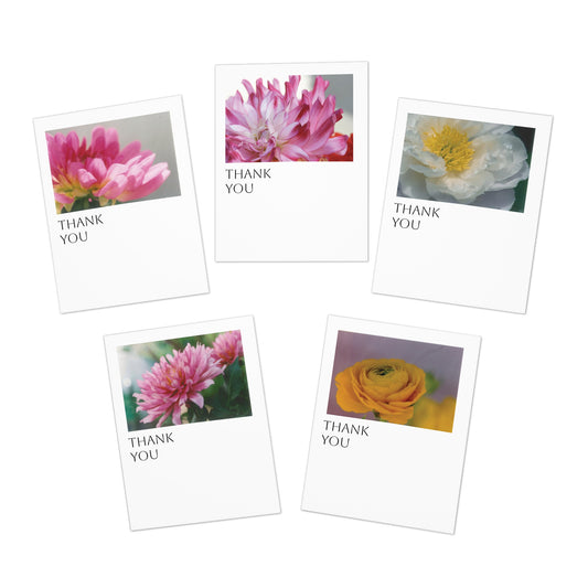 Floral Thank You Notes  (5-Pack)