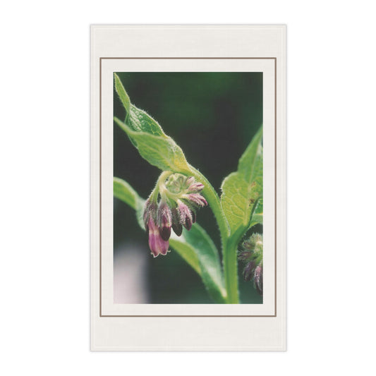 Comfrey Floral Tea Towel